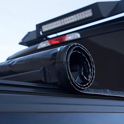 Topline Autopart Lock Roll Up Soft Vinyl Truck Bed Tonneau Cover For 83-11 Ford Ranger / 94-10 Mazda B-Series B2300 / B2500 / B3000 / B4000 6 Feet (72") Short Bed