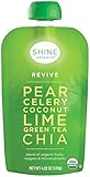 Happy Family Revive - Pear, Celery, Coconut, Lime, Green Tea, Chia, 4.22 oz Pouches, 16 Count (Pack of 8)