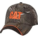 Cat Realtree Camo w/Mesh Trim Hat