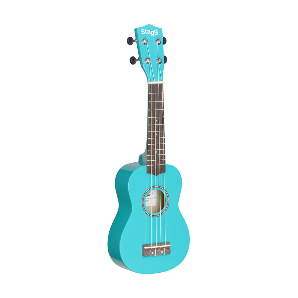 Stagg US-OCEAN Soprano Ukulele with Bag - Blue