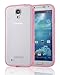amCase Hybrid Bumper Case for Samsung Galaxy S4 - Pink