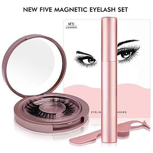 Magnetic Lashes and Eyeliner Kit, Magnetic Eyeliner With Magnetic False Eyelashes - Thumbnail 4