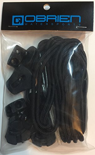 Obrien Wakeboard Binding Laces Set of 4 - Black