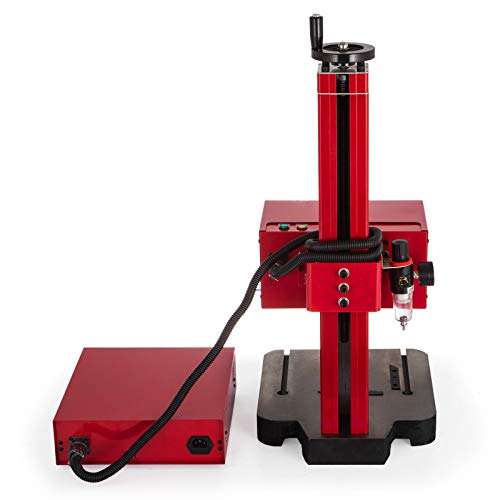 Happybuy Pneumatic Marking Machine 170x110 mm Pneumatic Metal Marking Machine Tool 110V Pneumatic Dot Peen Marking Machine for Metal Parts (170x110 mm)