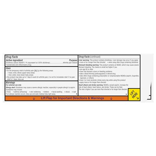 VOLTAREN ARTHRITIS PAIN GEL FOR POWERFUL TOPICAL ARTHRITIS PAIN RELIEF WITH DICLOFENAC, NO PRESCRIPTION NEEDED – 1.7 OZ/50 G TUBE