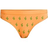 MeUndies – Women’s Stretch Cotton Mid Rise Thong - Comfortable Panties –Amazon Exclusive Fabric