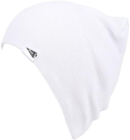 kids white beanie hat