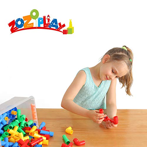 3 ZoZoplay+Learning+Educational+Building+Multicolor