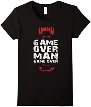 Women's Game Over Man - Mens T Shirt Medium Black