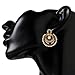 Rich polki and Faux bridal festival india ethnic adiva blue earring PSEAZ013BL