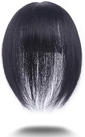 Allnice Beauty 部分ウィッグ ヘアピース 女性用 人毛100 前髪 部分 ウイッグ かつら カツラ 超リアル 自由 自然 つむじクリップ 脱毛症 医療用 薄毛 白髪隠し