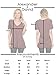 Alexander + David Women's Slub Cotton Modal Tops Burnout Loose V-Neck Boyfriend T-Shirt Stitch Back Casual Tee (White, Small)