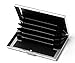HONB Travel Card Holder Stainless Steel RFID Blocking Slim Business Card Case