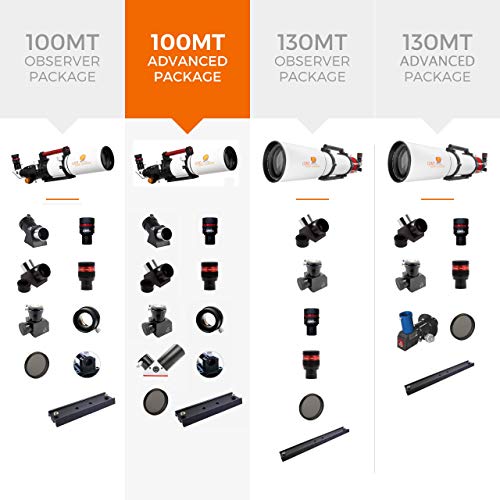 41P5Gt1ss9L Lunt Solar Systems - Day & Night Professional Telescope, All-in-one 100mm Aperture Refractor Astronomy Kit for Observing The Sun & Space (LS100MT Advanced Package) - Image 8