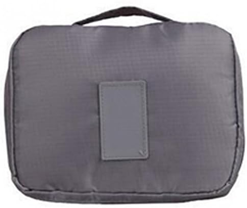Women Makeup Bag Cosmetic Bag Case Make Up Organizer Toiletry Bag Kits Storage Gray