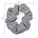 9 Pack Scrunchies Hair Ties (Greys)