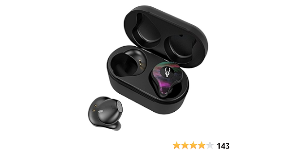 True Bluetooth Wireless Earbuds, TWS 
