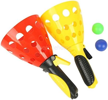 Set Plastic Click and Catch Ball Outdoor Sport Game Kids Children Play Fun