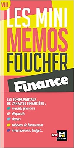 Les mini memos Foucher - Finance, by Pierre Astolfi Jean-Ludovic Dietz