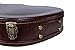 Crossrock Arch-Top Hollowbody Wooden Case for 335 Style 6-String Semi-Hollow Electric Guitars, Vintage Brown (CRW600SABR)