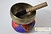 3rd Eye, or Pineal Chakra A Note Hand Hammered Tibetan Meditation Singing Bowl 5.5 Inches - Yoga Bowl By Singing Bowl Nepal