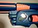 2003 Hasbro Nerf Tech Target Dart Tag Foam Dart Guns Blaster Toys Single Shot (Requires Darts for This Particular Dart Gun)(blue/green/orange Color Version)
