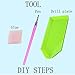 Yayoshow Halloween 5D DIY Diamond Painting Full Drill Round Diamond Paint Kits, Cross Stitch Kits Embroidery Art Crafts for Home Decor