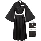 Roocnie Muichiro Cosplay Costume Anime Cosplay Adults Muichiro Tokito Kimono Wig Halloween Costumes