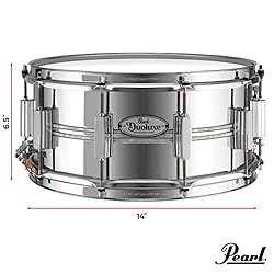 Pearl DuoLuxe 14"x6.5" Chrome-over-Brass Inlaid