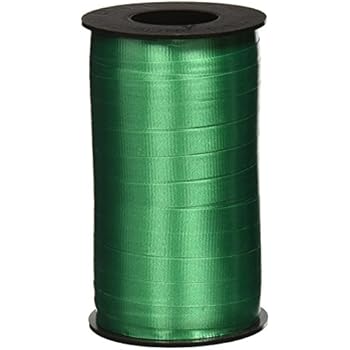 Berwick 3/8-Inch Wide by 250 Yard Spool Super Curl Crimped Splendorette Curling Ribbon, Emerald
