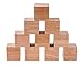 Wood Blocks 1.5 Inches (32 Pack) Made in USA - Unfinished Wooden Blocks for Crafts and Carving, Plain Blank Natural Wood Blocks