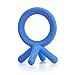 Comotomo Silicone Baby Teether, Blue