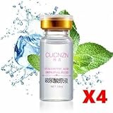 4Pcs CUCNZN Pure Hyaluronic Acid Liquid Face Skin Care Lotion by Completestore