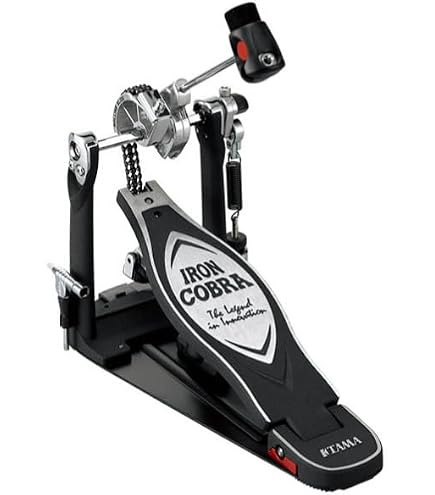 TAMA HP910LN Speed Cobra Pédale Simple + 1 Paire Baguettes Keepdrum - Pédale Batterie Rapide Et Fluide