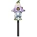Collections Etc Solar Fairy Cottage House Stake for Garden, Backyard, Landscaping, and Pathway, Purple