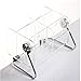HQdeal Clear Desktop Remote Control Holder/Organizer Media Storage - Holds up to 6 Remotes