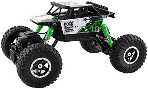 JKRTR High Speed Racing Car Climbing Remote Control RC Electric Car Off Road Truck (Green, One Size)
