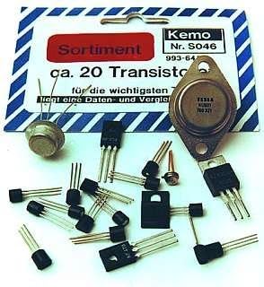 ELECTRONIC COMPONENTS TRANSISTORS LUCKY BAG 20 PACK NEW by ETT