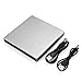 VicTsing Portable CD Drive, Slim External CD-RW Drive DVD-R Combo Burner Player for Laptop Notebook PC Desktop Computer, Silver