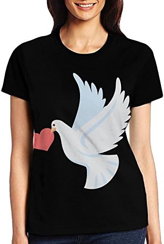 UUJJ 2KII Womens Homing Pigeon Crew Neck Tshirts T Shirts