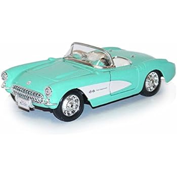 Amazon Com Maisto 1957 Chevy Corvette Convertible