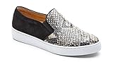 Vionic New Women's Splendid Midi Double Gore Slip On Natural Snake 8.5