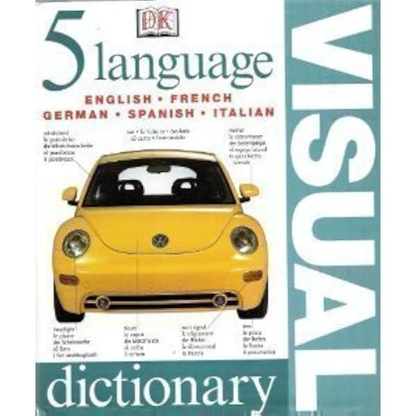 Visual Five-Language Dictionary: English, French, German, Italian