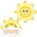Big Dot of Happiness You are My Sunshine - DIY Shaped Baby Shower or Birthday Party Cut-Outs - 24 Count