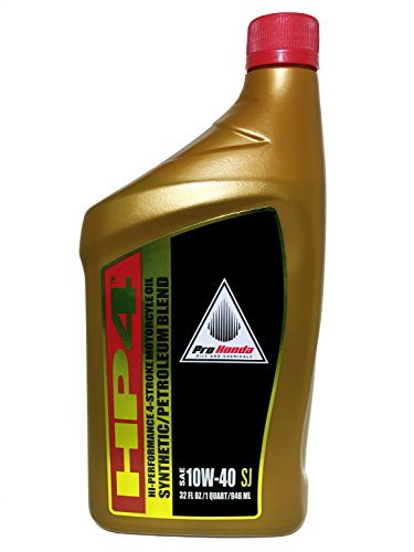 Honda HP4 10W-40 Case of 12 Qts 08C35-A14W0M Gold W/O Moly S