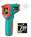 Mileseey Infrared Thermometer Temperature Gun Non-Contact Laser Digital Thermometers with Color LCD Display -58℉~716℉Adjustable Emissivity & Max Measure for Kitchen Cooking Meat BBQ and Automotive