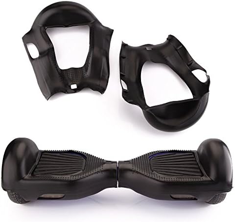 Scooters Equipment Silicone Case Cover For 6.5" 2 Wheels Smart Self Balancing Scooter Hoverboard scooter wheels 6.5" models scooter wheels Black