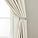Amazon Basics Decorative Curtain Drapery Holdback, Set of 2, Silver Nickel