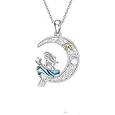Dralox Cute Animal Gifts 925 Sterling Silver Heart Pendant Jewelry duck/chicken/hedgehog/horse/dog/lizard Necklace Cute Animal Pendant Jewelry for Women