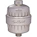 Aqua Elegante Luxury Shower Filter - 6 Month Cartridge And Filters, Best To Remove Chlorine - Head Softener For Hard Water Showerhead - Brushed Nickel